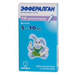 Эффералган супп. рект. 300 мг 12 шт.