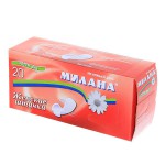 Прокладки женские ежедневные, Милана 20 шт женские штучки ультра драй